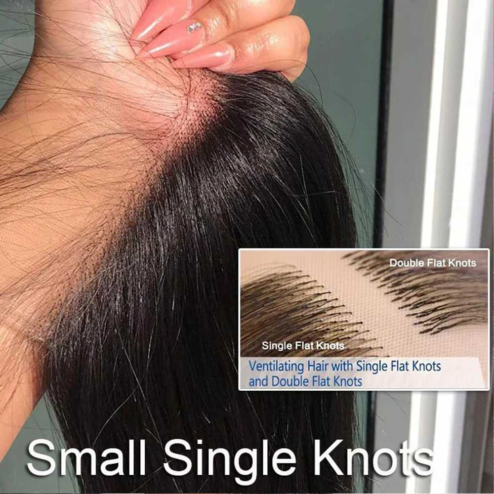 4x4 HD Transparent Lace Frontal Clo Human Hair Straight Body Wave Deep Kinky Curly Remy Hair Free Part PrePlucked NaturalXJ250120