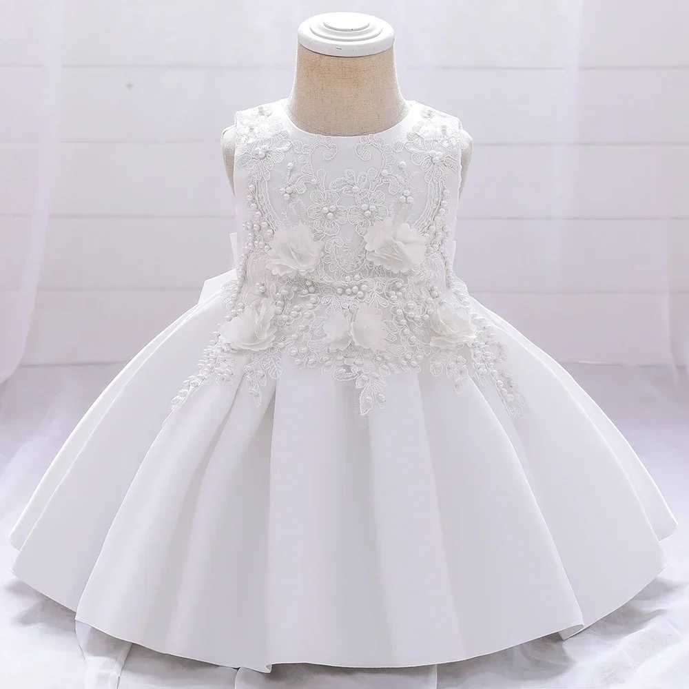 Baby Girls Princess Dress Toddler Christening Gown Kids Christmas Party Costume Infant 1st Year Birthday Baptism Dresses Clothes X250203
