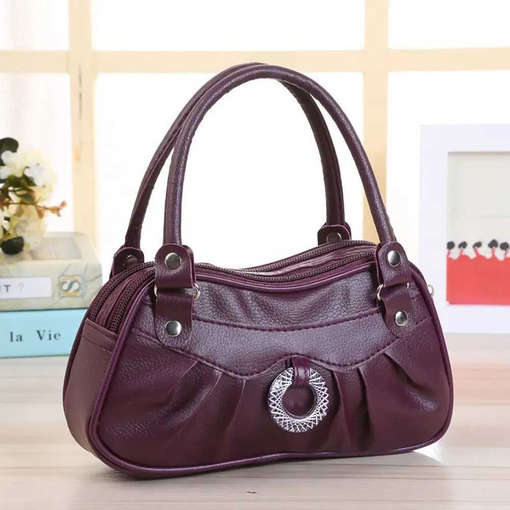 PU Leather Handbags for Women Hand Bag Messenger Bags Large Capacity Underarm Bag Shopping Tote HandbagXJ250121