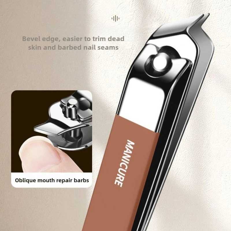 Anti-Splash Nail Clipper Set Hand In Hand With Manicure Clippers Manicure Nail Clippers Protection Tool Manicure 8 SetsXJ250121