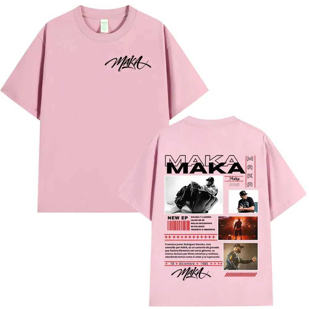 Rapper For Tour Merch T Shirts Men Women Clothing Fashion Vintage T-shirt Cotton Casual High Quality Cotton T Shirt Streetwear X250203