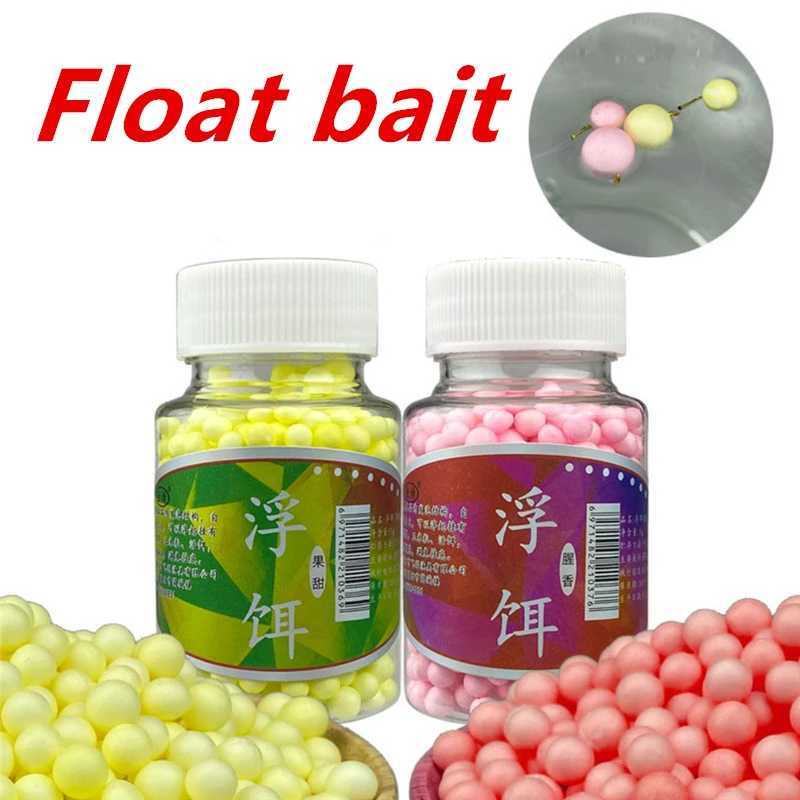 170/900pcs Foam Floats Ball Beads EPS Beans Carp Fishing Lure Boilies Sweet Smell Floating Bottom Hair Rig Popup Fishing BaitXJ250122