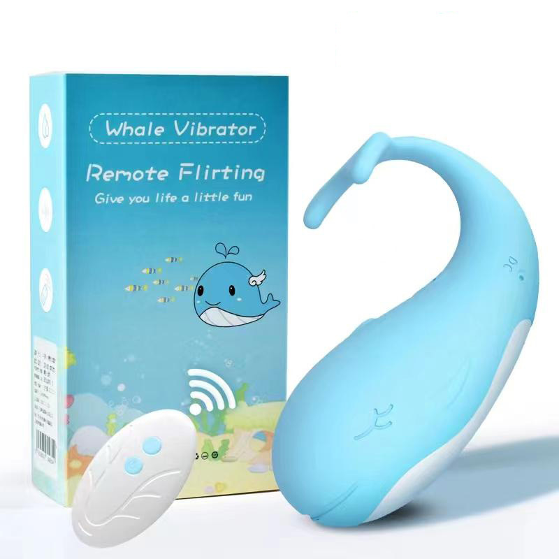 Remote Control Little Whale Vibrating Massager for Adults - Ideal for Long Distance Relationships