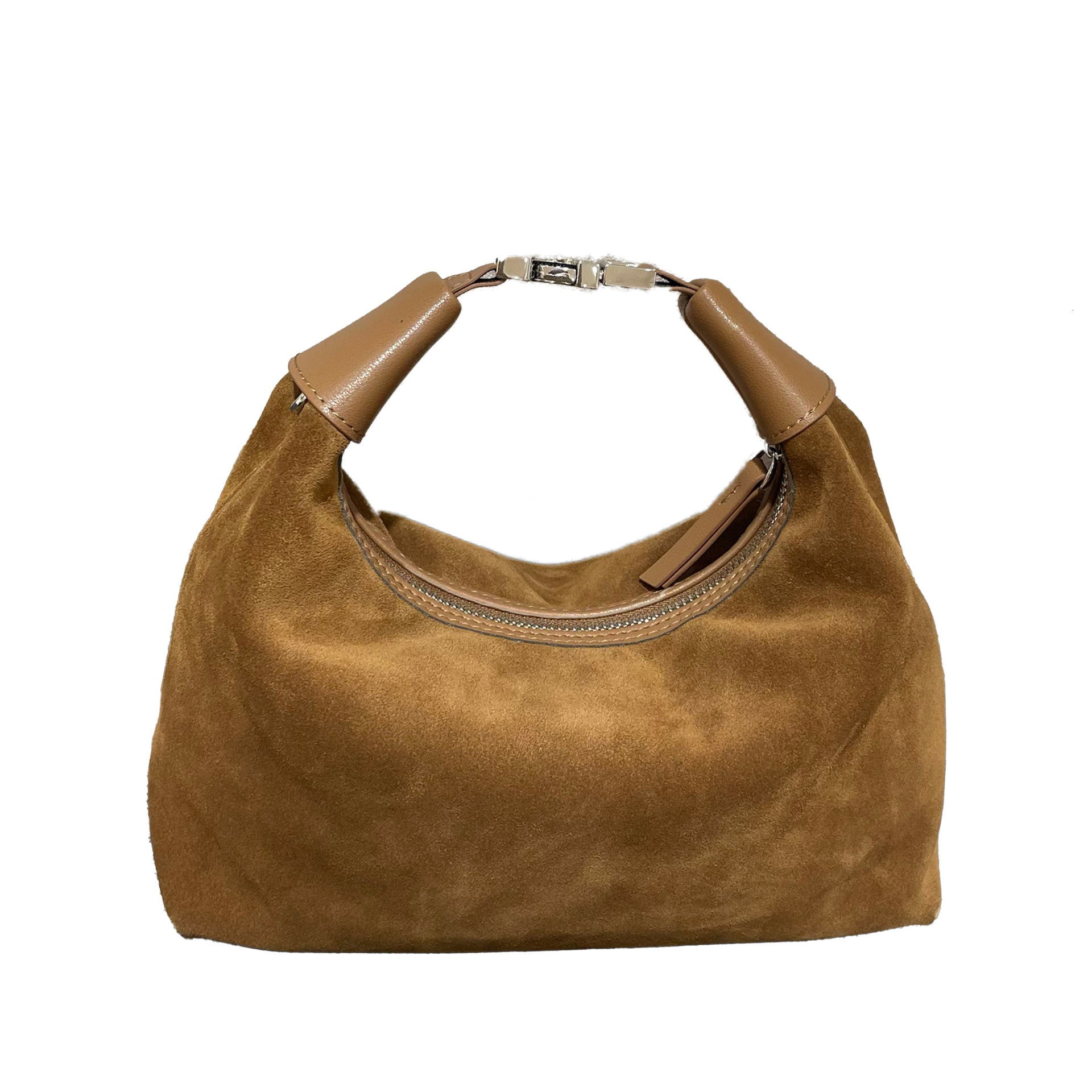 2024 Autumn/Winter New Lunch Box Tote High gloss Matte Cowhide Leather Bag Single Shoulder Crossbody Handbag Simple and Versatile