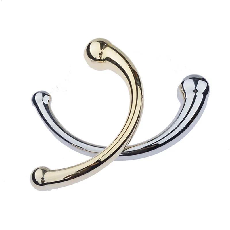 Two Ended Pure Metal Prostate Massager Anal Dildo Butt Plug for Couple Gay Double Take out G-Spot P-Spot Stimulator Sex Toys 250108