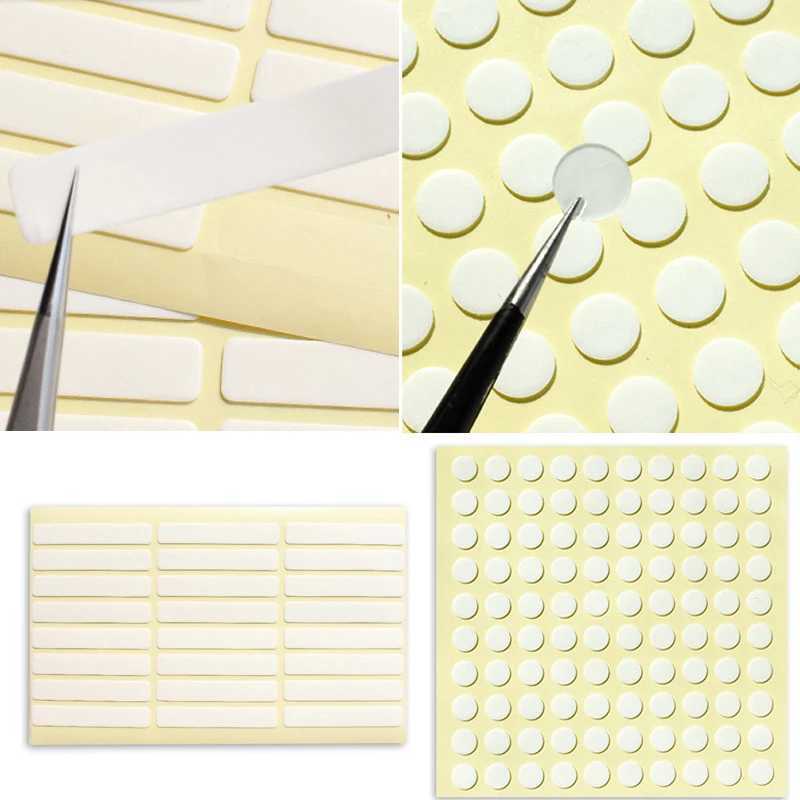 Double-sided Tape Stickers Cut-Free Glue DIY False Fake Nail Manicure Tool 24/100 TipsXJ250120