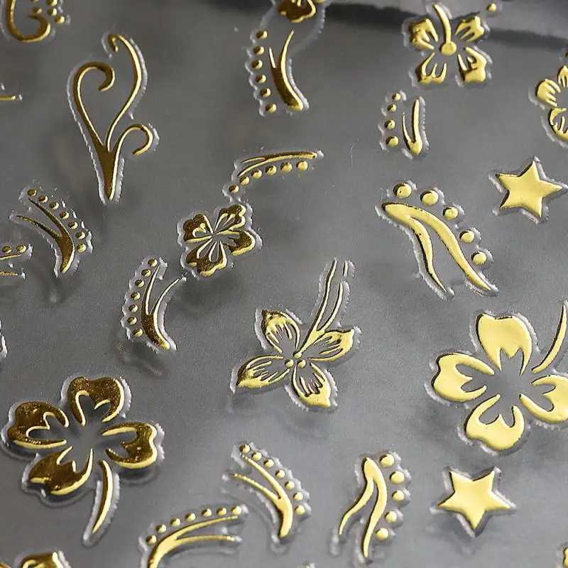 Summer Fresh Summer Nail Stickers Strong Stickiness Decorative Stickers Selected Materials Versatile Temperament Nail StickersXJ250120
