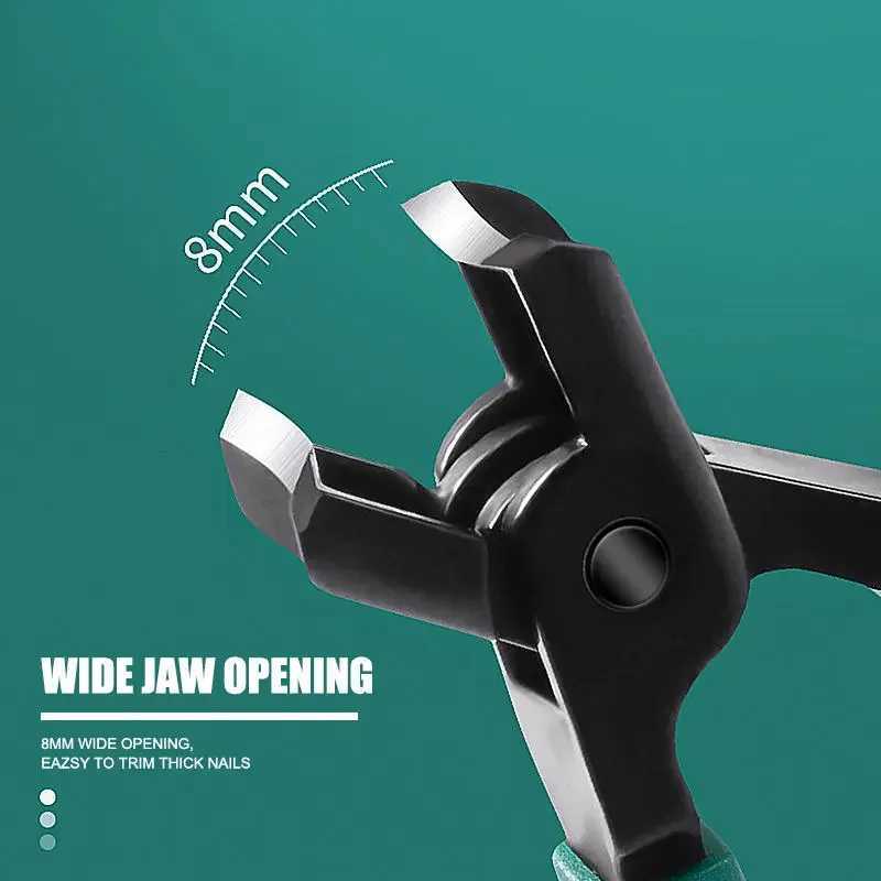 Newest Anti-Splash Nail Clippers Single Nail Clipper Thick Hard Special Nail Trimmer Large Size Household Thick NailsXJ250116