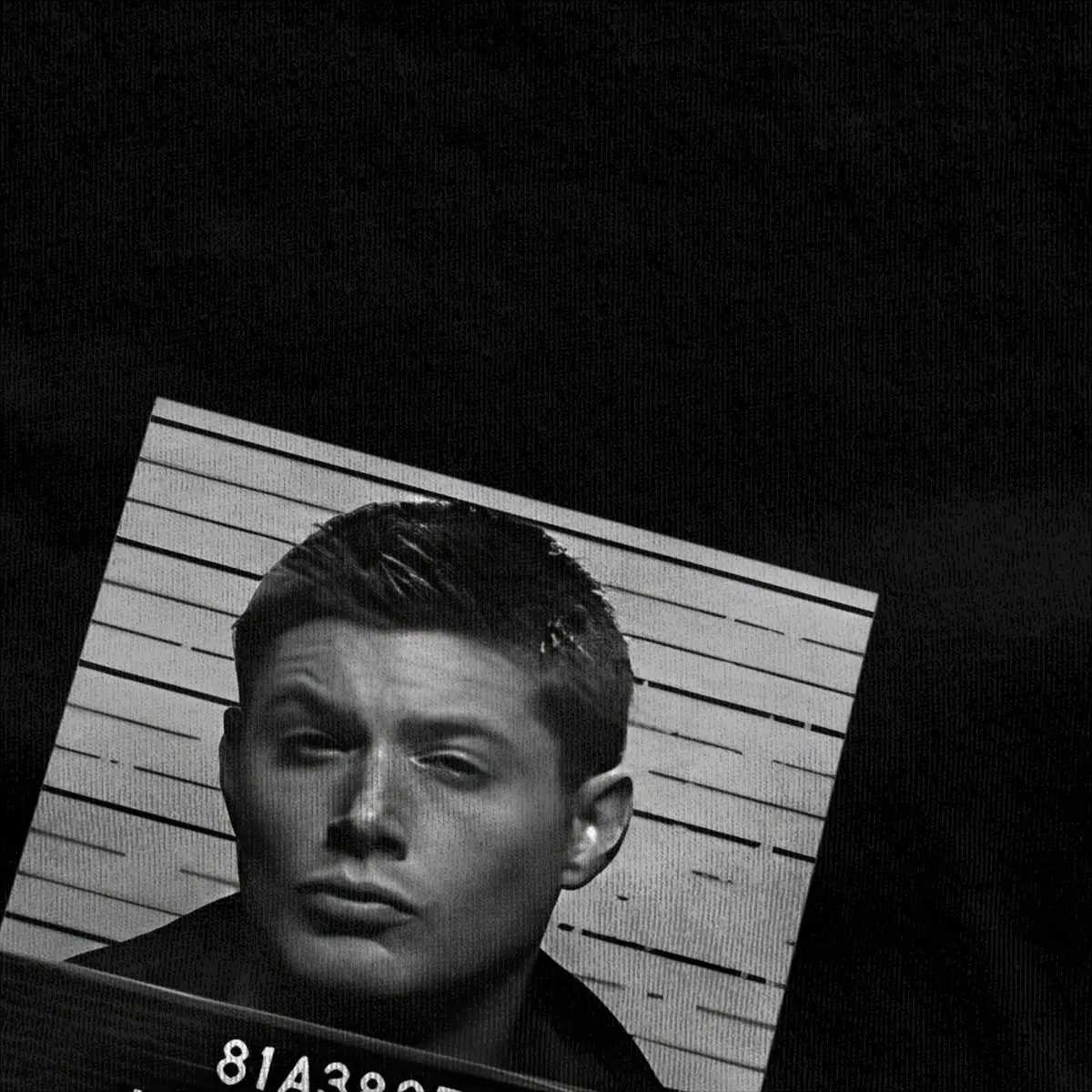 Casual Supernatural Dean Winchester T-Shirt For Men Women Cotton Short Sleeve Crewneck Top Tee X250203
