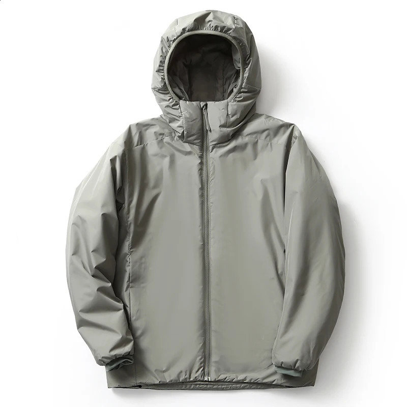 Top mens plus size hooded jacket winter outdoor Harajuku waterproof windproof tactical hiking skiing Safari work 250122