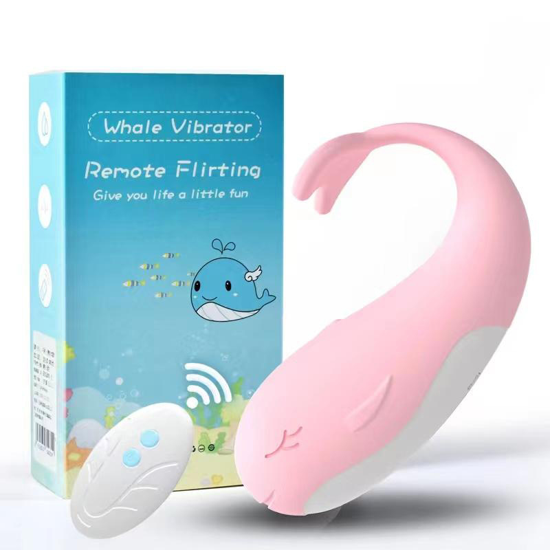 Remote Control Little Whale Vibrating Massager for Adults - Ideal for Long Distance Relationships
