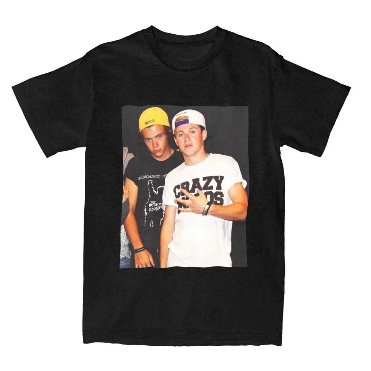 And Niall Horan Love On Tour T Shirt for Men Pure Cotton Crazy T-Shirts Round Neck Tees Short SLeeve Clothing Summer X250203