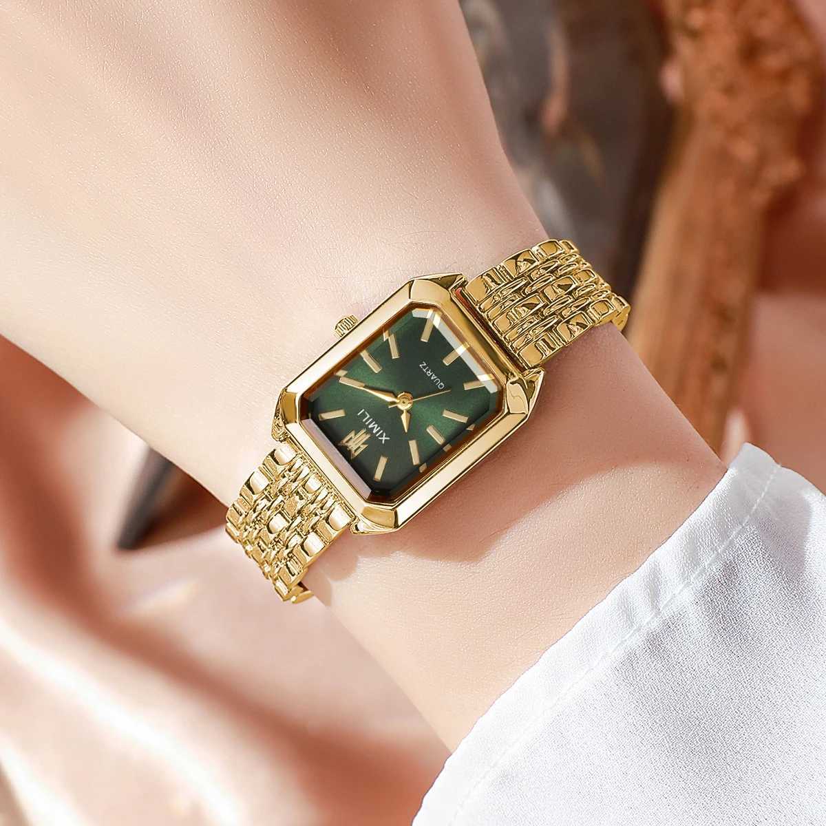 Wens Luxury Exquisite Watches Versatile Ladies College Style Quartz Business Watches Adjustable Strap Watch Gifts For Girl X250203