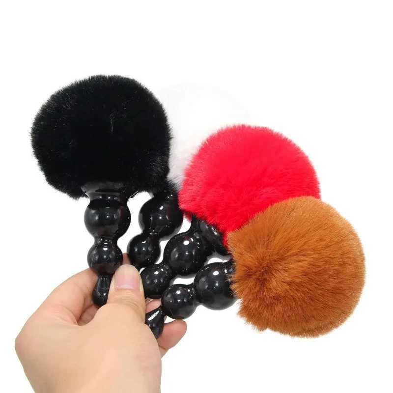 Sexy Fox Anal Plug Tail Silicone Anal Toys For Women Men Butt Plug Small Tail Cat Rabbit Anal Plug Cosplay Sex Toys For AdultXJ250121
