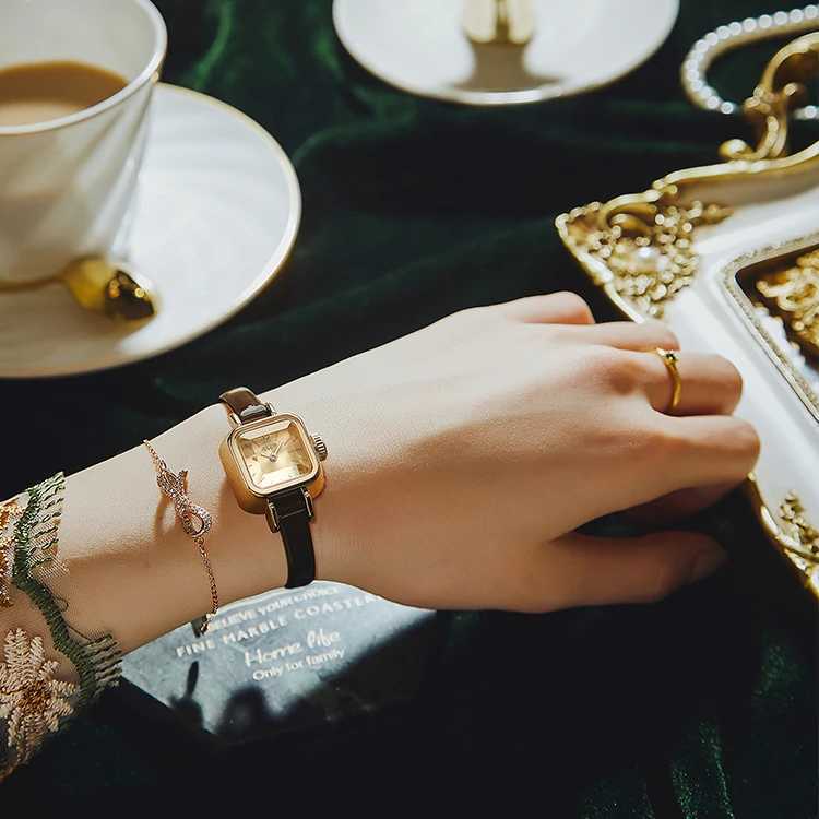 New Wen Minimalist Mechanical Fashion Trend Quartz Watch Suitable for Girl X250203