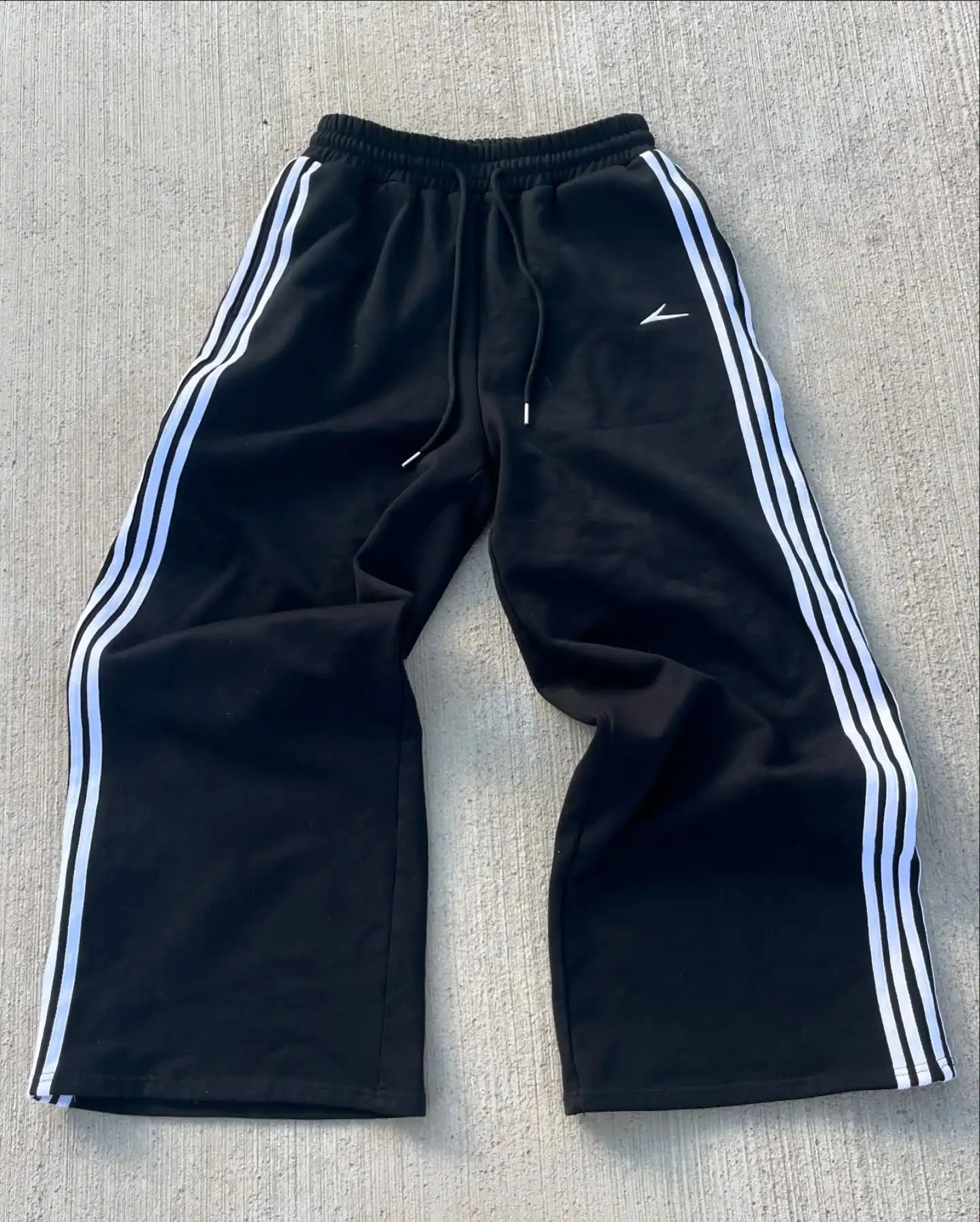 American Fashion Striped Oversized Loose Mens Retro Jogging Pants Y2K Harajuku Hip Hop Goth Casual Joker Womens Sweatpants 250122