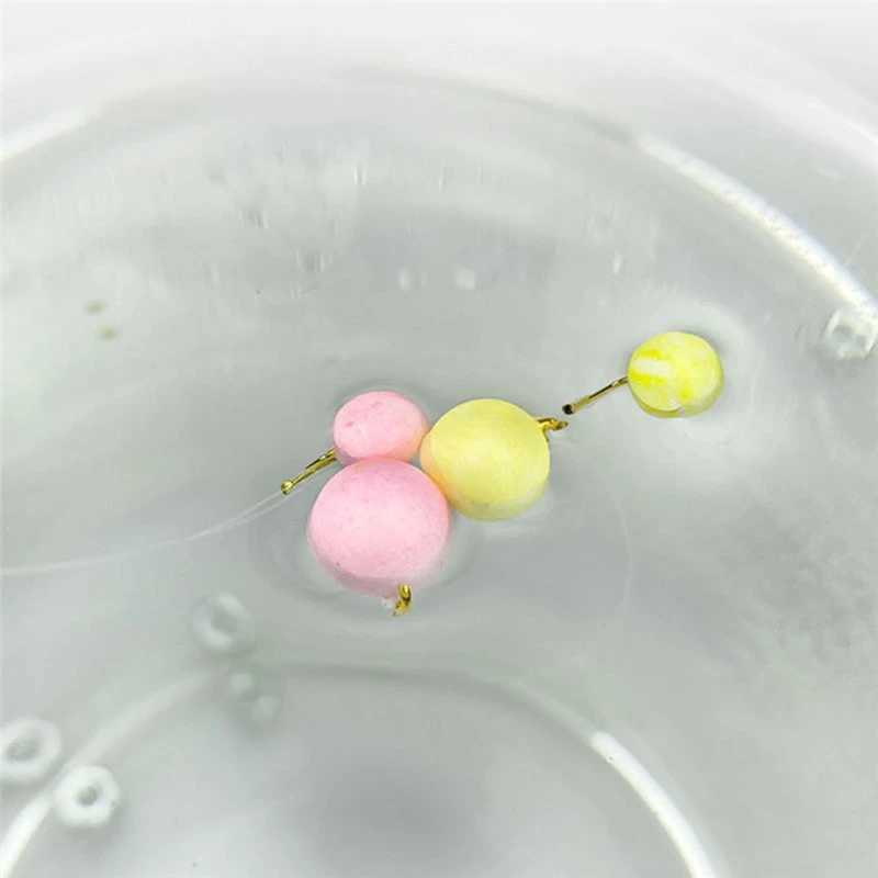 170/900pcs Foam Floats Ball Beads EPS Beans Carp Fishing Lure Boilies Sweet Smell Floating Bottom Hair Rig Popup Fishing BaitXJ250122