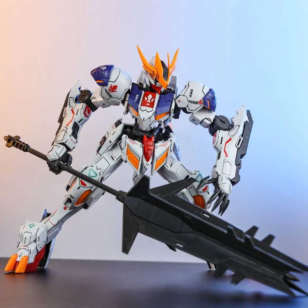 Max Model 1/100 Barbatos lupus Rex assembly model kit action diagram robot plastic model kit customized toy gift W250120
