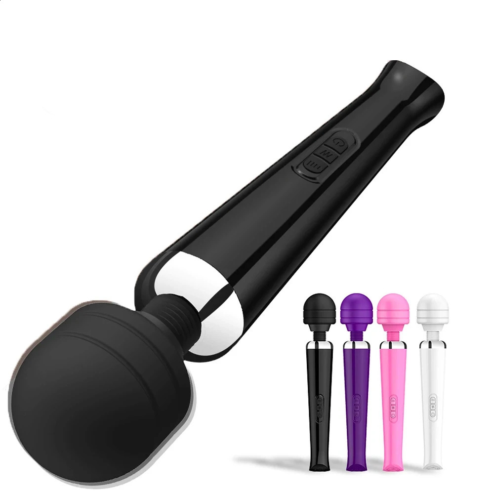 Huge Magic Wand Vibrator Clitoris GSpot Powerful Vibrators Stimulator Vaginal Massager AV Adult Sex Toys for Women 250121