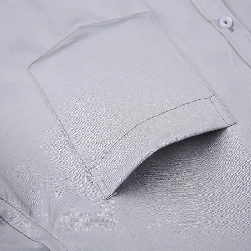 Plus Size M-7XL Elasticity Shirt Men Long Sleeve Slim Fit Casual Solid Color Luxury Shirt Social Formal Dress Shirts Man ClothesXJ250121