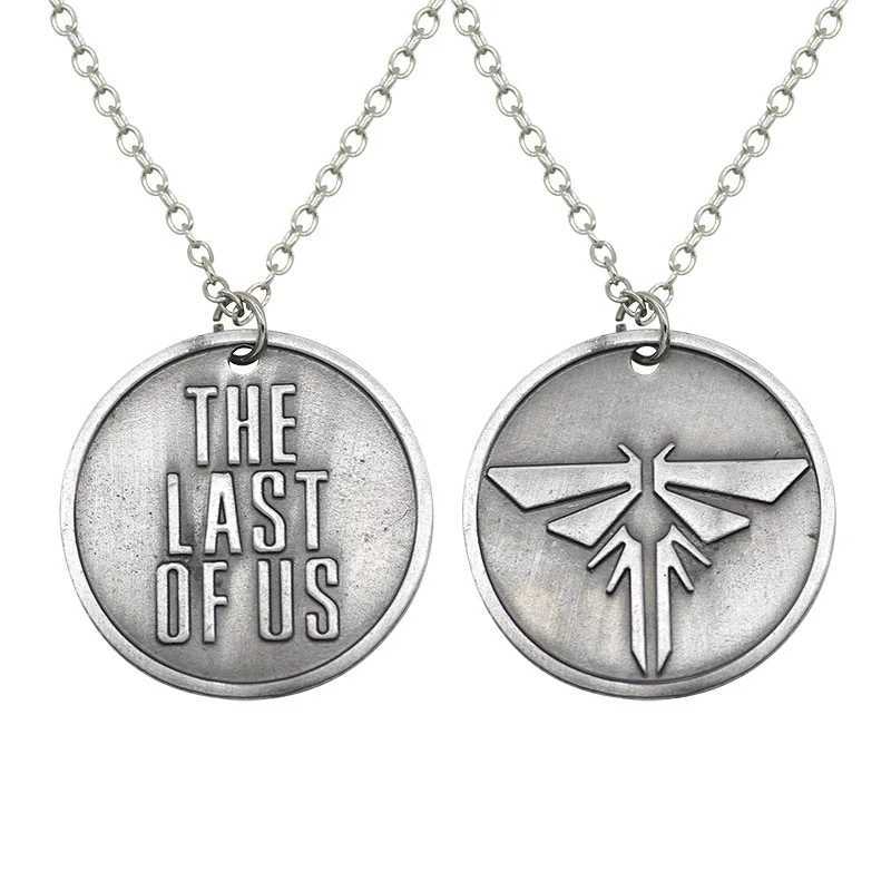 The Last Of Us 2 Keychain Firefly Letter Dogtag Joel Ellie Vintage Retro Antique Pewter Keyring Key Chain Ring WholesaleXJ250121