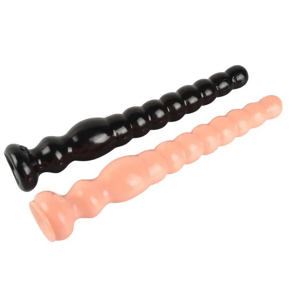 Long Anal Plug With Suction Cup Butt Plug Large Dildo Anus Backyard Masturbation Prostate Massager Adult Sex Toys For Woman MenXJ250121