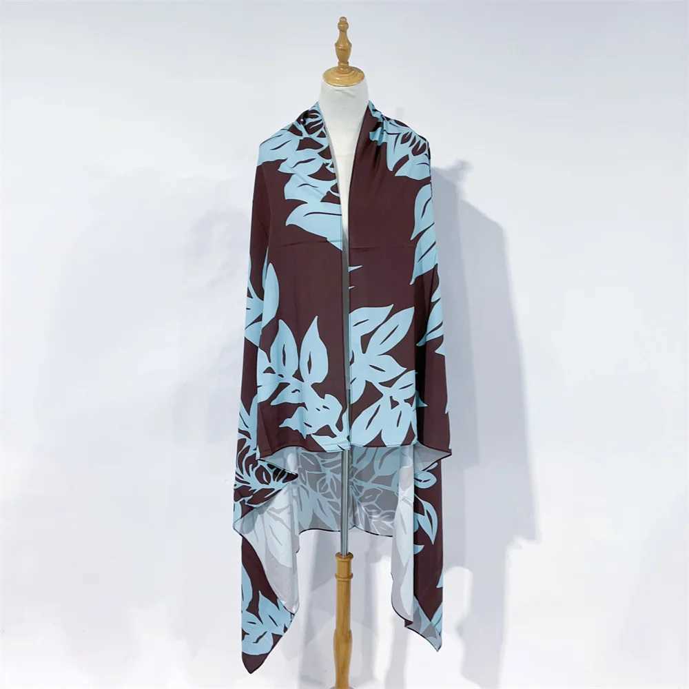 New Arrival Rayon Cotton Haiian Sarong Pareo Beach Wr With Attractive Print for Women Train Versatile Bikini Cover-up W250120