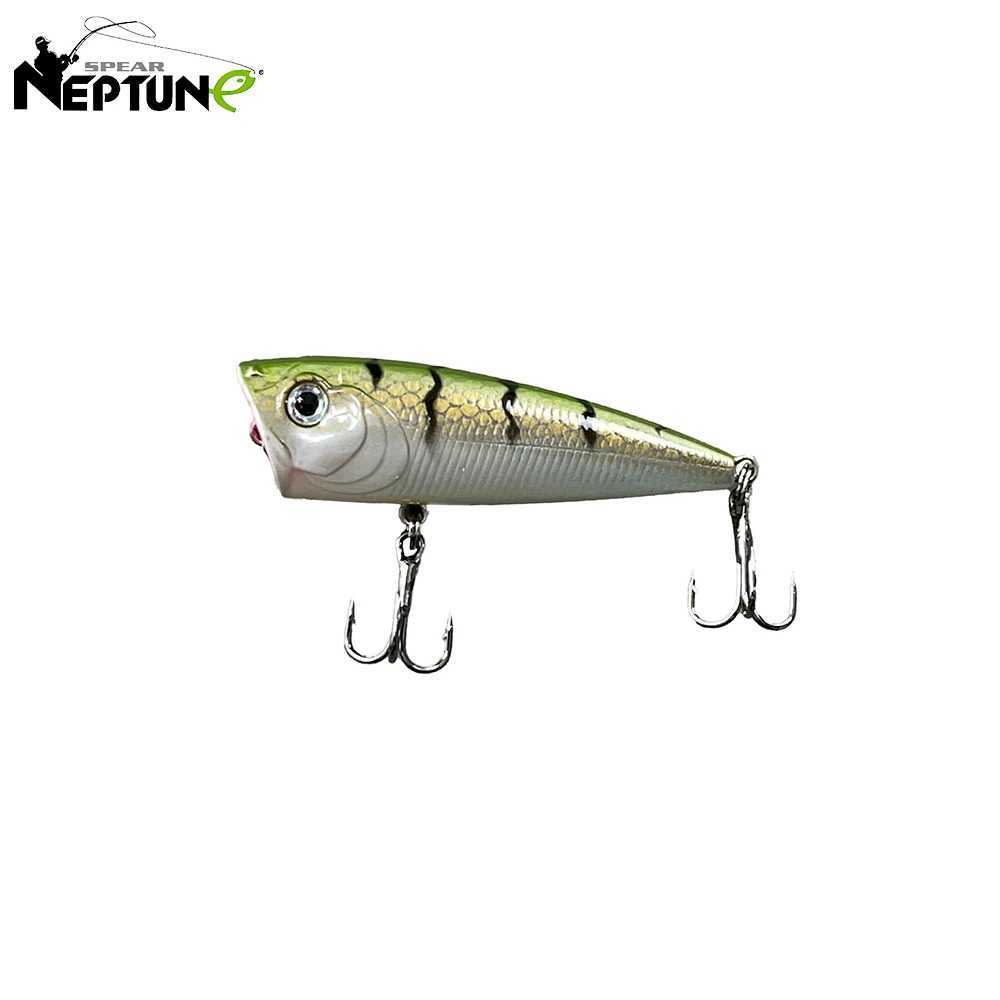 New Fishing Lures Topwater Popper Bait 6cm 5.8g Hard Bait Trout Bass Artificial Wobblers Plastic Lure Fishing Tackle with HooksXJ250122