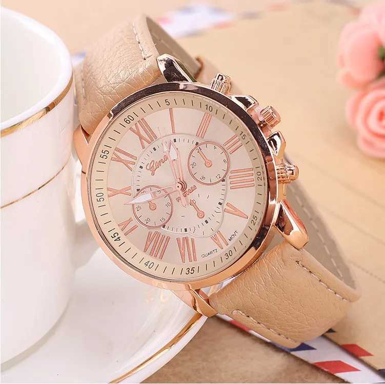 2020 Geneva Watch Wen Sport Watch Leather Strap Quartz Watch Casual Womens Watch Cheap Pr Dropship reloj mujer X250203