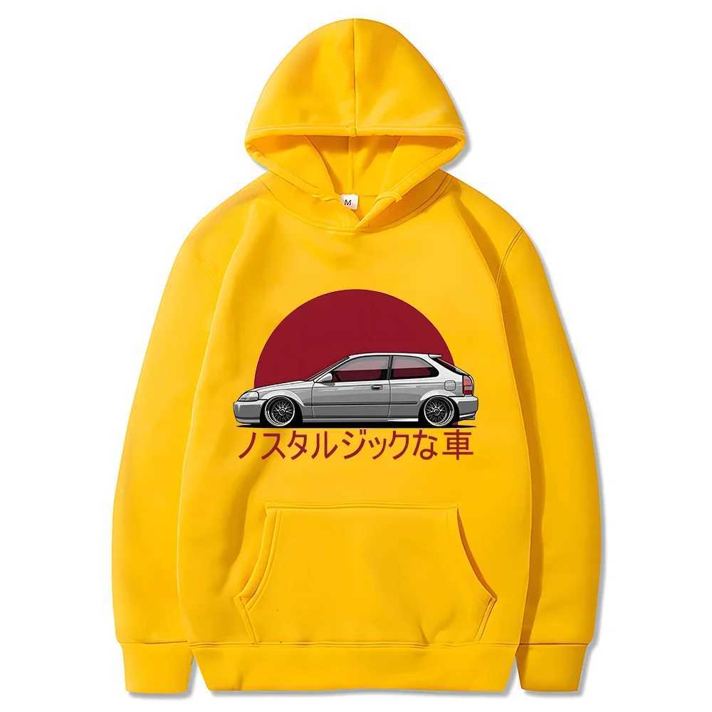 2024 Men Nostalgic Car Hoodie Jdm Comic Printing Tracksuit Mens Sweatshirt Female Japanese Streetwear PulloverXJ2500118