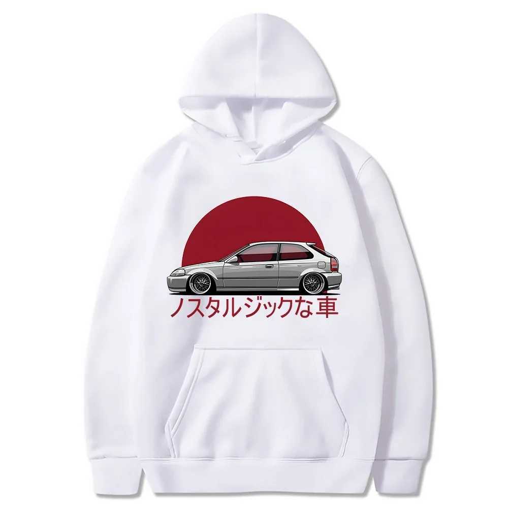 2024 Men Nostalgic Car Hoodie Jdm Comic Printing Tracksuit Mens Sweatshirt Female Japanese Streetwear PulloverXJ2500118