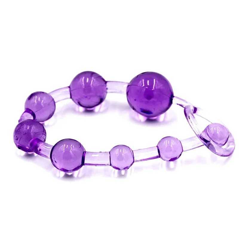 Plastic Anal Bead Anal Prostate Stimulator Ball Beads Butt Plug Anal Plug Adult Products Sex Toys for Women Men Gay CoupleXJ250121