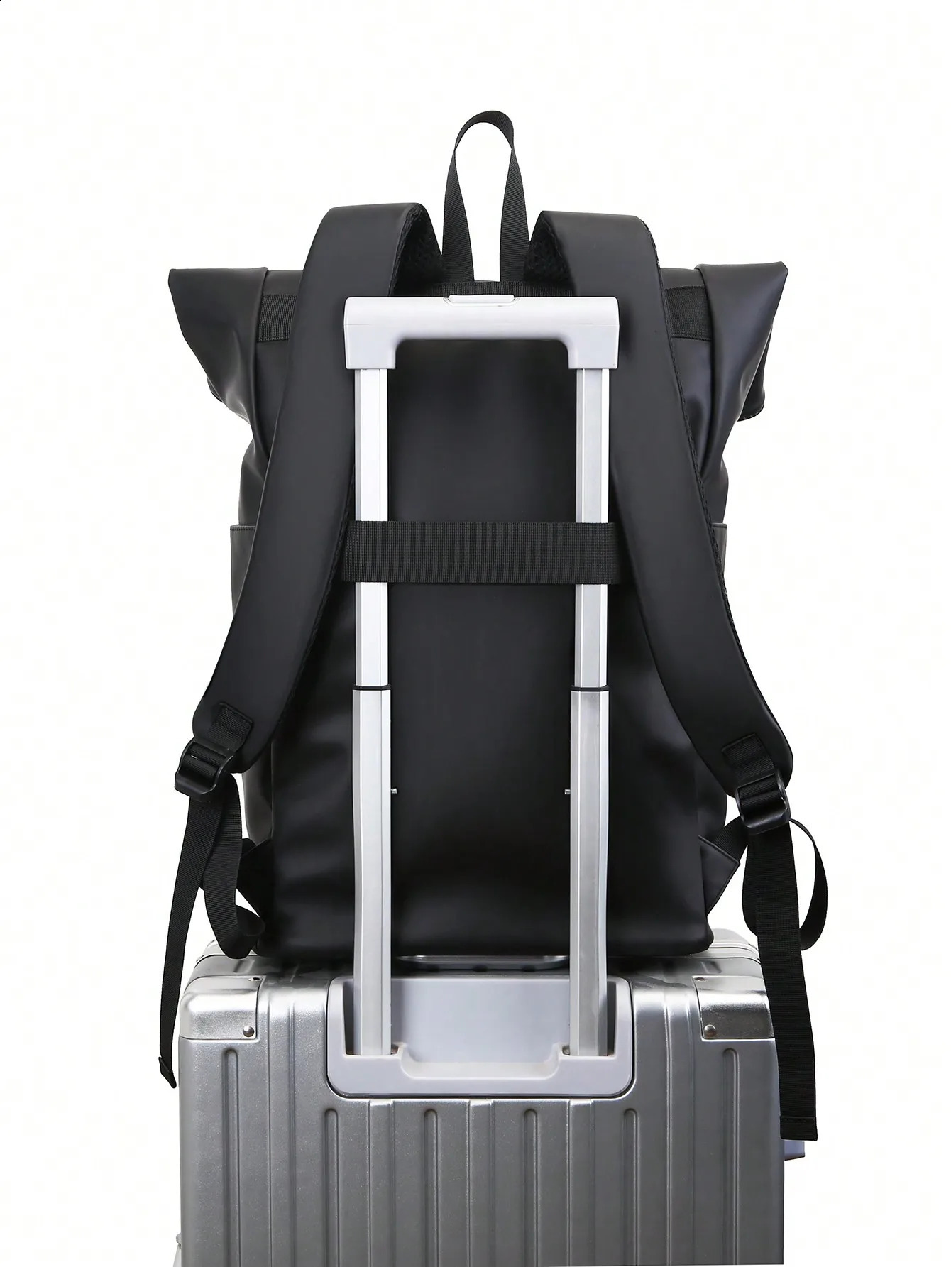 Versatile Mens Backpack for Casual and Business Use - Adjustable Straps and Large Capacity for 15.6 Inch Laptop 250122