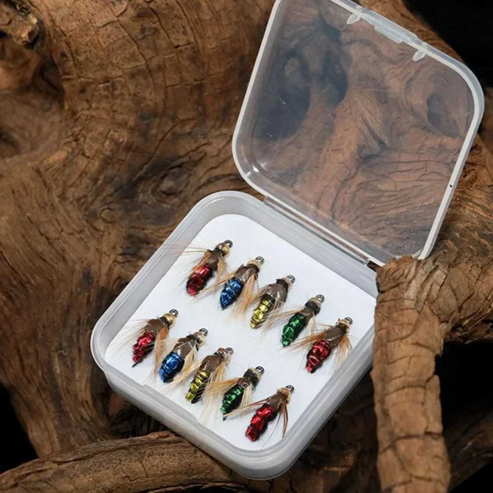 New Combination Fly Fishing Flies Different Style Insects Salmon Trout Single Dry Fly Fishing Lures Fishing TackleXJ250122