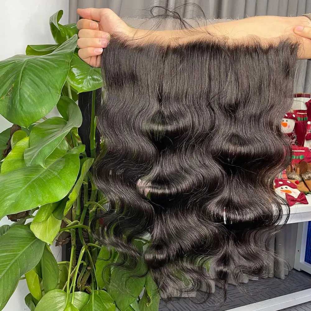 Body Wave Lace Frontal Clo Only 4x4 Lace Clo Brazilian Remy Hair Pre Plucked 100% Human Hair Body WaveLace Frontal 13x4XJ250120