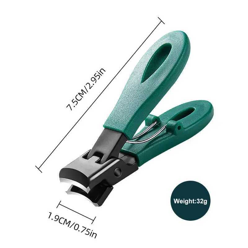 Newest Anti-Splash Nail Clippers Single Nail Clipper Thick Hard Special Nail Trimmer Large Size Household Thick NailsXJ250116