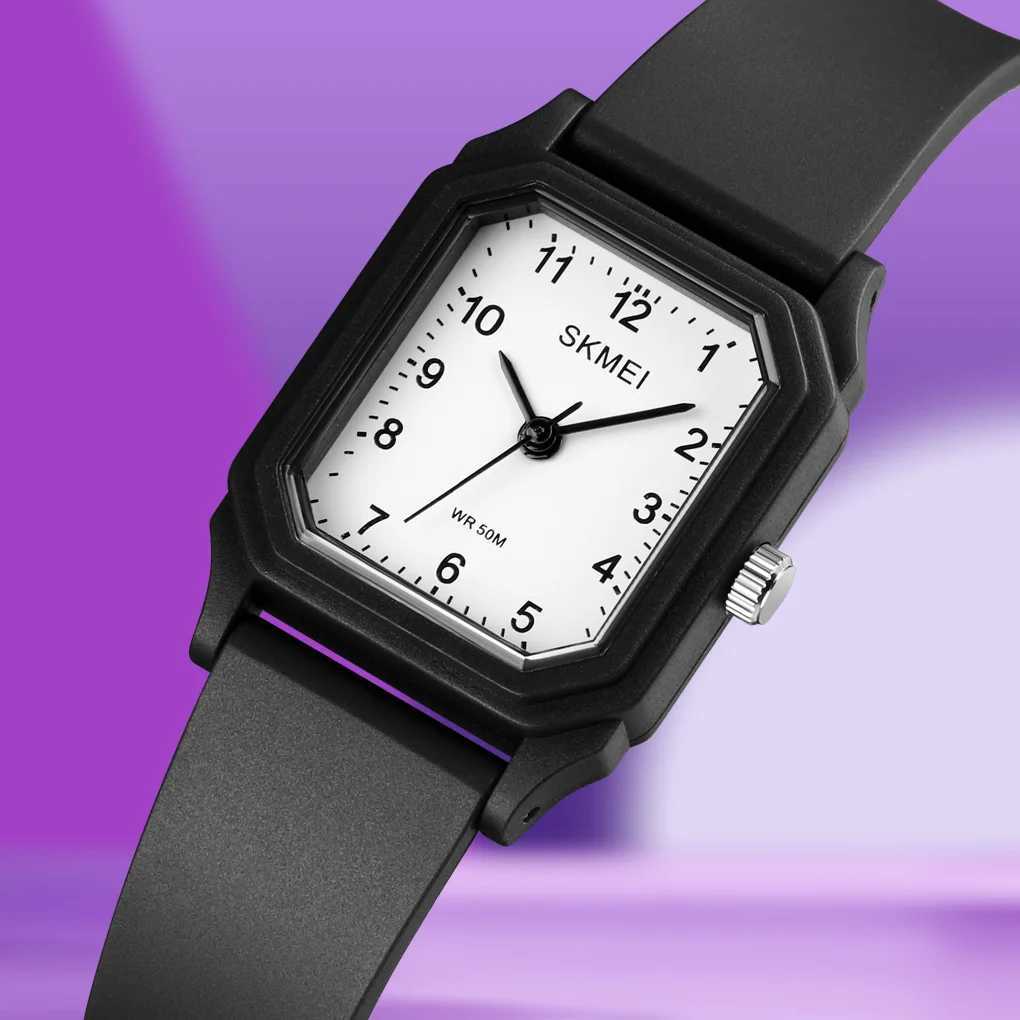 SKMEI 1651 Fashion Creative Wen Quartz Wristwatches Small Young Lady Watch Clock Womens Watch Light Thin Girls Quartz Watches X250203