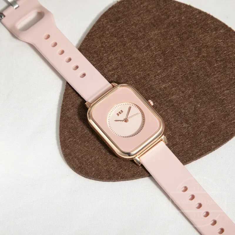 Watch for Wen Silicone Strap Casual Sports Watches Fashion Square Quartz Wristwatches Watches Ladies Girls Womens Watch X250203