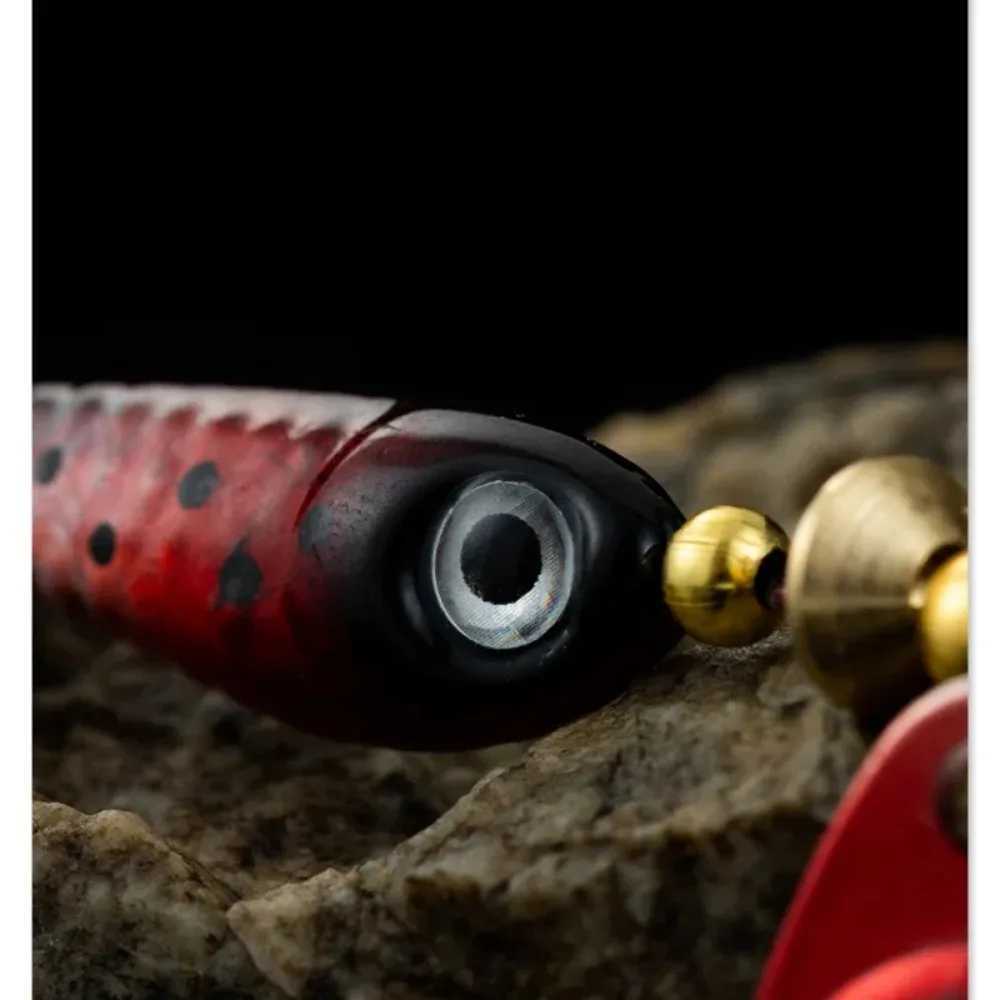 1pcs Rotating Metal Spinner Fishing Lures 9.1g 7cm Sequins Iscas Artificial Hard Baits Crap Bass Treble Hook Tackle AccessoriesXJ250122