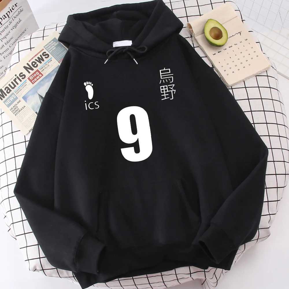 Kageyama Tobio Haikyuu Anime Print Hooded Mens Autumn Casual Hoodies Loose Warm Hoodie Hip Hop High Quality Unisex TracksuitXJ2500118