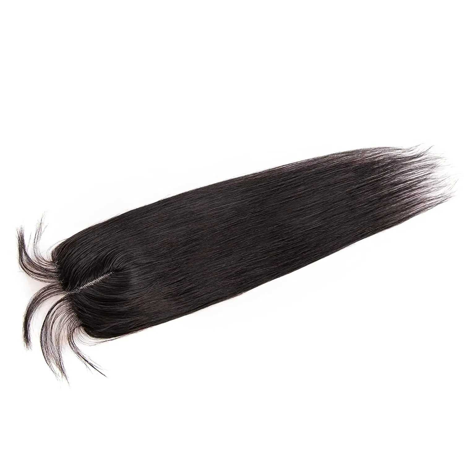 T4x4x1 Part Lace Clo Middle Part Brazilian Straight Human Hair Lace Clos For Black Wome 12-24 Inch Wholesale PriceXJ250120