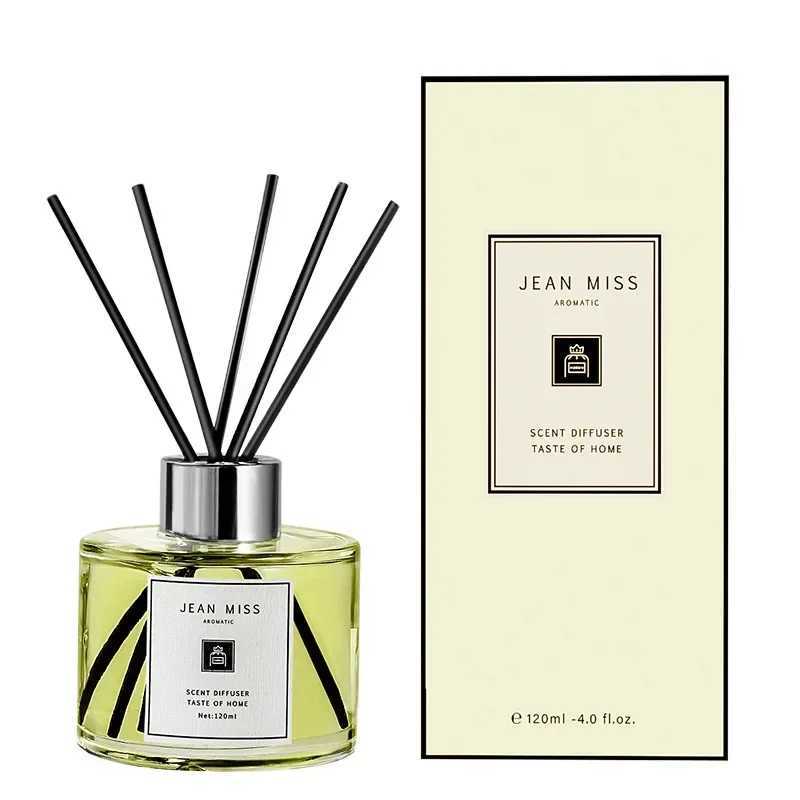 Lime Basil Fragrance Scent Home Aromatherapy Rattan Aromatherapy Bedroom Toilet Deodorant Household Decoration Gift 120ml X250203