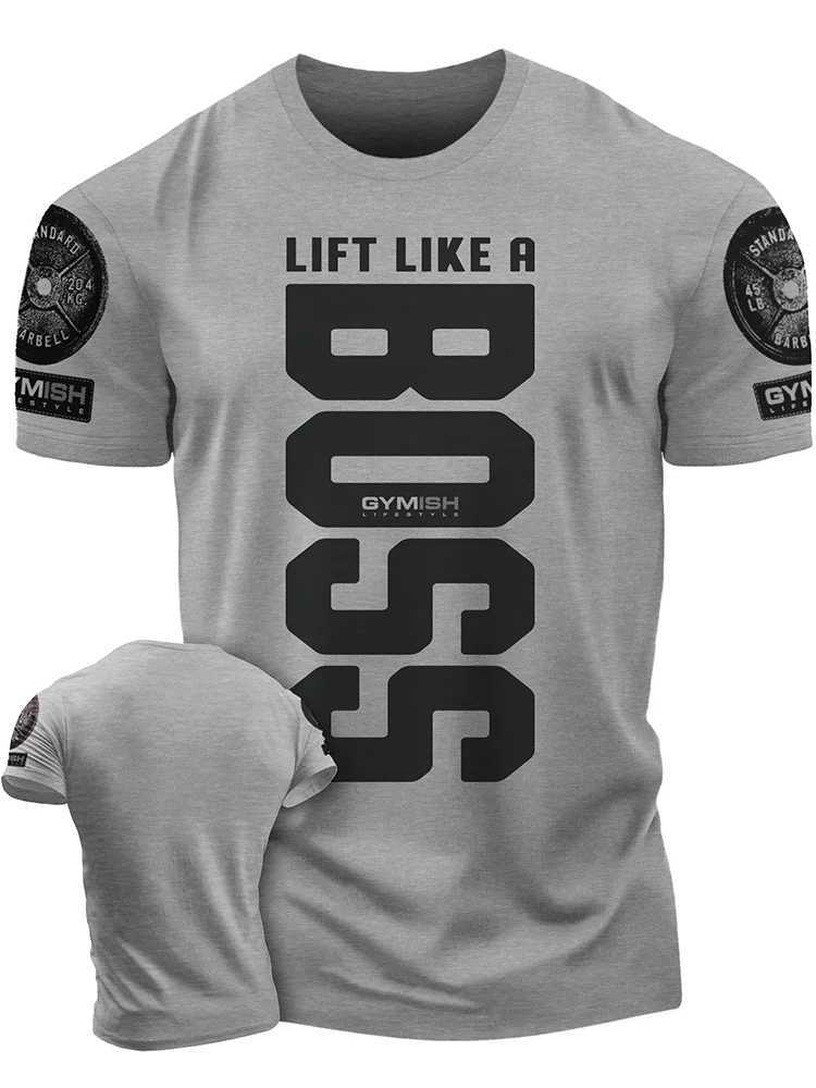 3D Printing Adrenaline Workoout Gym T-Shirt High quality Cotton Casual Mens Short Sleeves Top Muscle Man Tough Guy Tshirt X250203