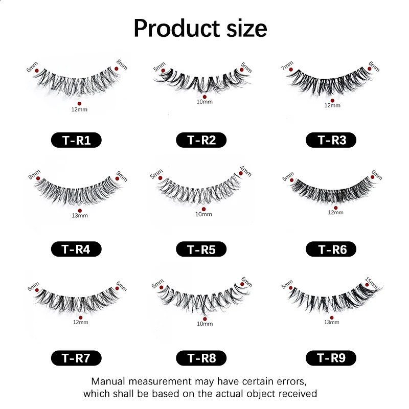 3Pairs Clear Band Fluffy Mink Eyelashs 10mm-12mm Short Natural Lashes Chinese Makeup Wholesale Lashes Vendor 250110