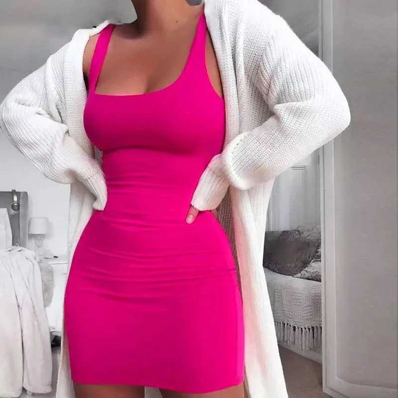 Skirt 2024 New Latest Summer Womens Pure Desire Sexy French Luxury Short Solid Color DressXJ250115