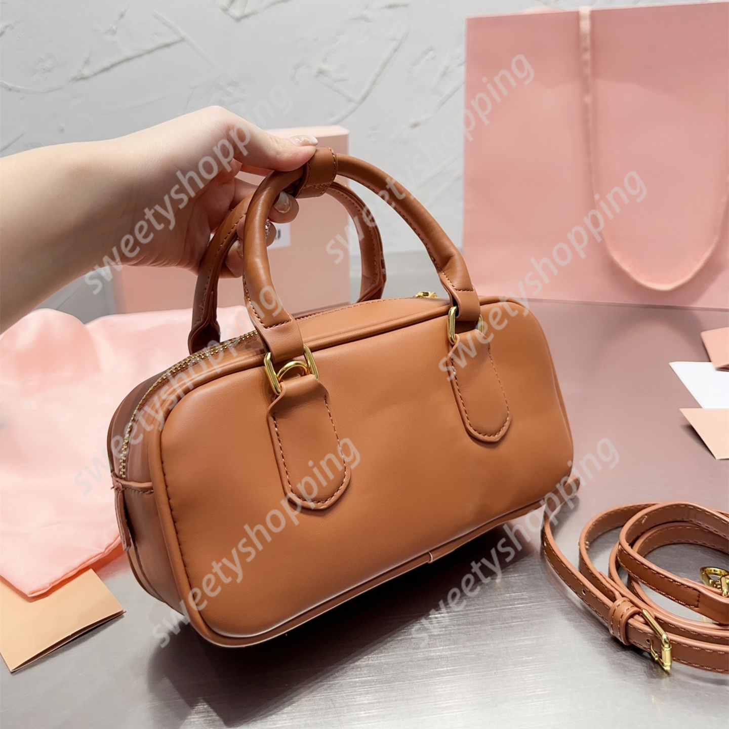 Designer bag womens underarm diagonal straddle shoulder bag sheepskin cloud bag lunar teeth bag handbag hobo wallet bags