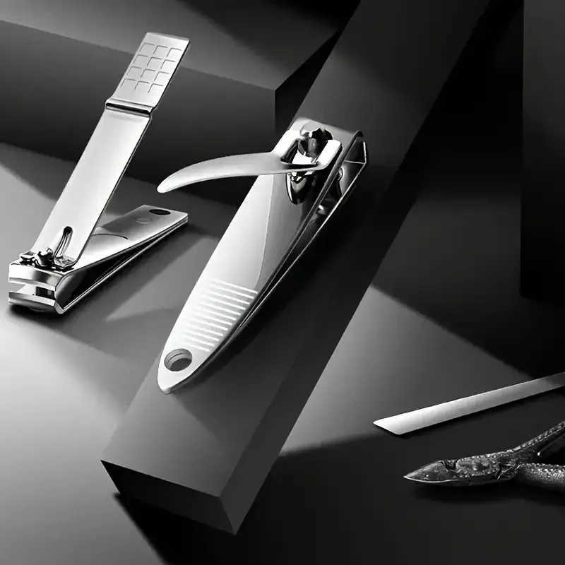 19pcs Manicure Set Professional Stainless Steel Nail Clippers Grooming Kit With Travel Case For Cuticle Care Beauty Tools ForXJ250116