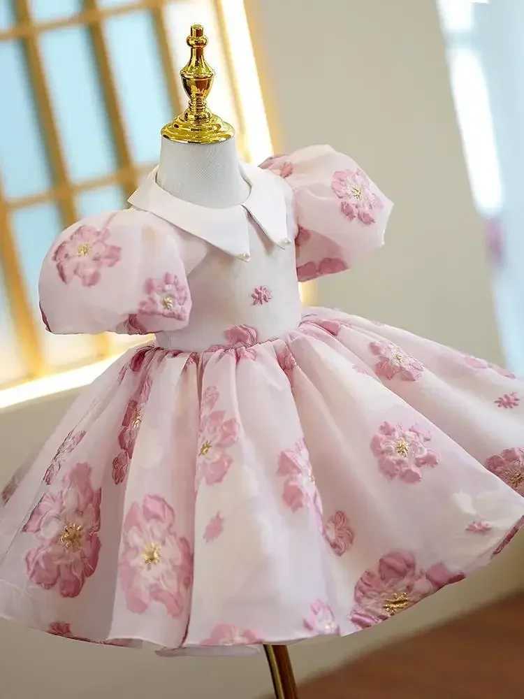 Baby Baptist Dress Birthday Party Dress Childrens Princess Flower Girl Wedding Dress Easter Eid al Fitr Dress X250203