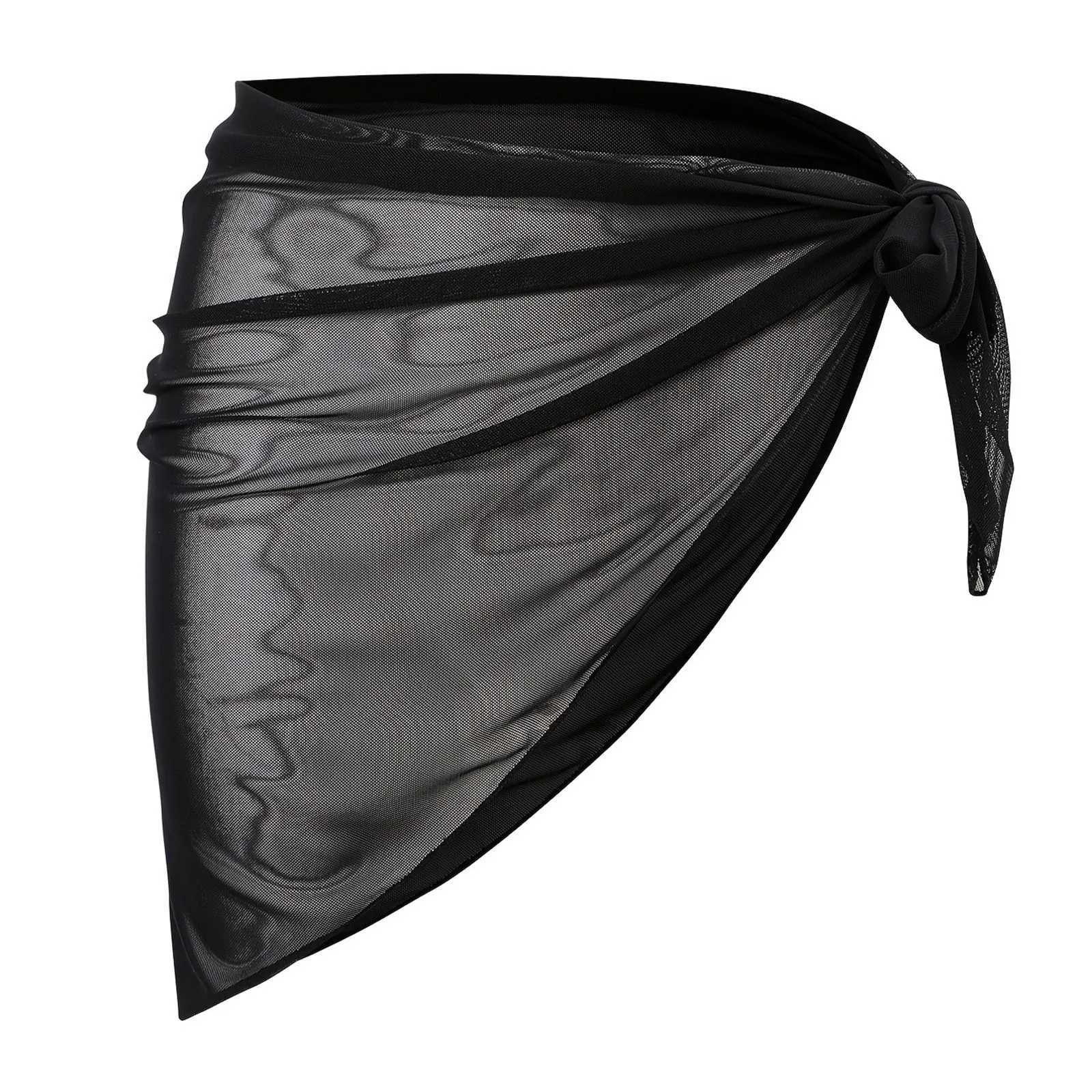 Female Bathing Suit Sheer Cover Up Ladies Wr Knot Skit Without Bikini Beach Summer Shiny Wrs Cover Ups For Womens Swimwear W250120