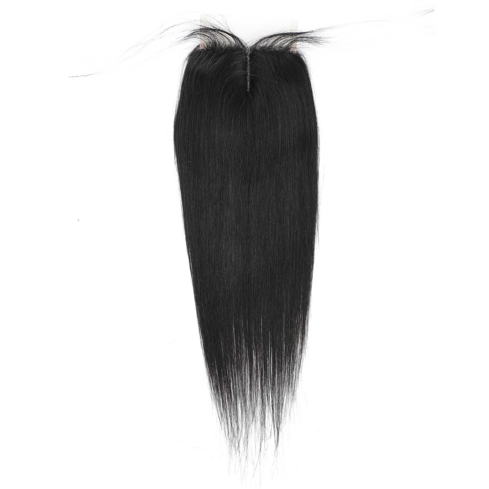 T4x4x1 Part Lace Clo Middle Part Brazilian Straight Human Hair Lace Clos For Black Wome 12-24 Inch Wholesale PriceXJ250120